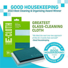 E-Cloth Window Cleaning Kit - Green (2 cloths)