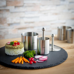 Kuchenprofi Ring Molds (6 pc set) - Stainless Steel