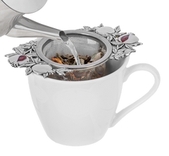 Ganz Tea Strainer - Pomegranate Blessings (Pour Over)