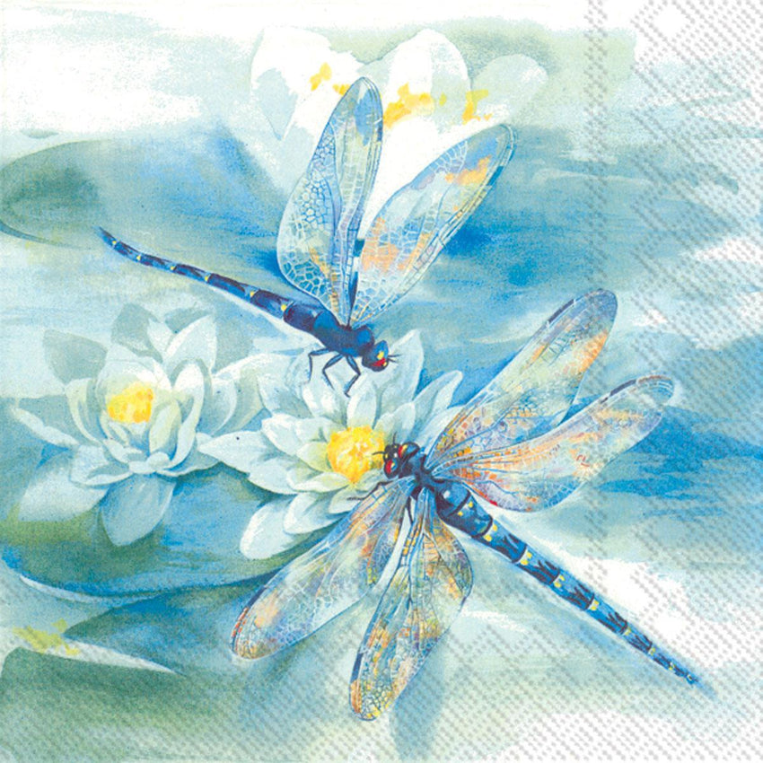 Beverage Napkin - Dragonfly (20 Count)
