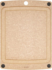 Epicurean Cutting Board - 11.5" x 9" Natural/Black  Buttons (All-in-One Series)