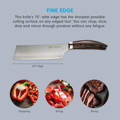 Messermeister Kawashima Nakiri Knife - 6"