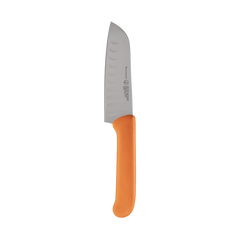 Petite Messer Orange Kullens Santoku Knife - 5"