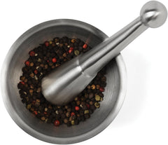 Mortar And Pestle Stainless Steel (4.75")