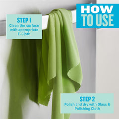 E-Cloth Glass & Polishing Cloths (Assorted Colors)