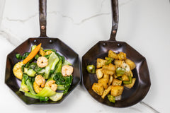 8" Hybrid Carbon Steel Skillet - Hand Forged