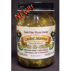 Pirate Candy Candied Jalapenos With Garlic & Ginger