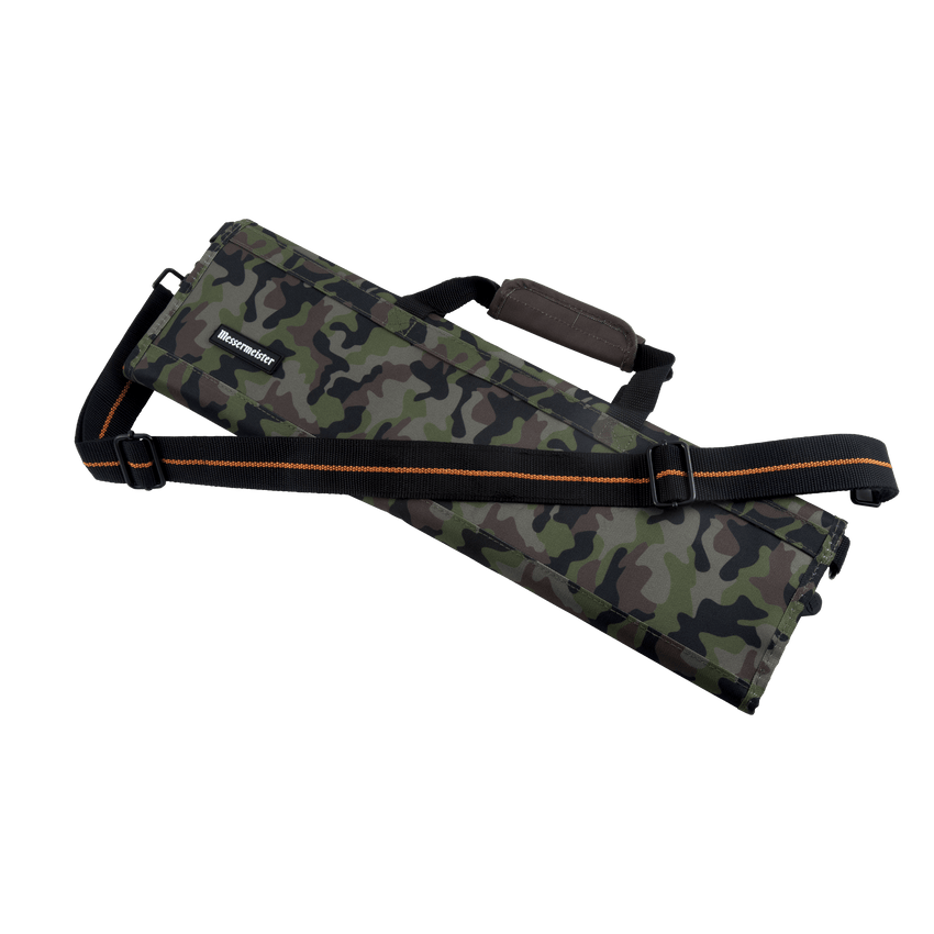 Camouflage Knife Roll - 8 Pocket