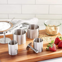 Kuchenprofi Ring Molds (6 pc set) - Stainless Steel