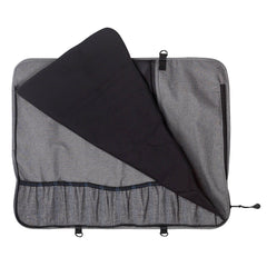 Preservation Heather Gray Knife Roll - 12 Pocket