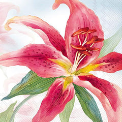 Cocktail Napkins - Exotic Lily
