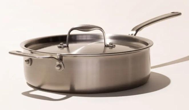 Made In 3.5 Qt Saute Pan w/Lid - Stainless Clad