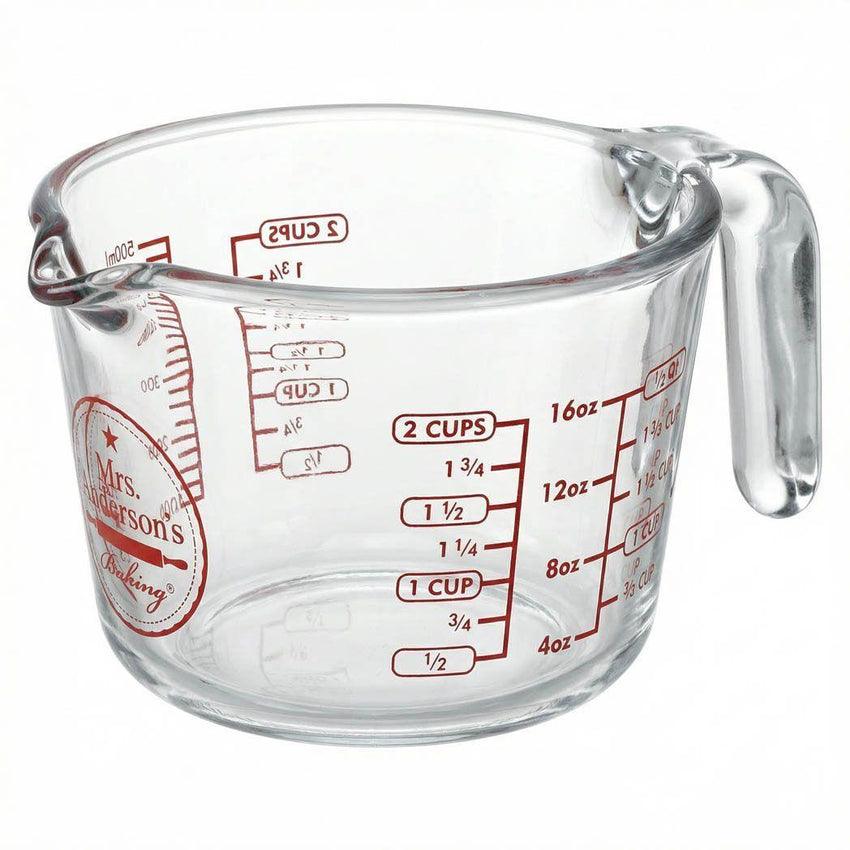 Mrs Anderson 2 Cup Measuring Cup - Glass