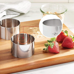 Kuchenprofi Ring Molds (4 pc set) - Stainless Steel
