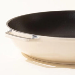 Made In Skillet - Antique White Enameled Cast Iron