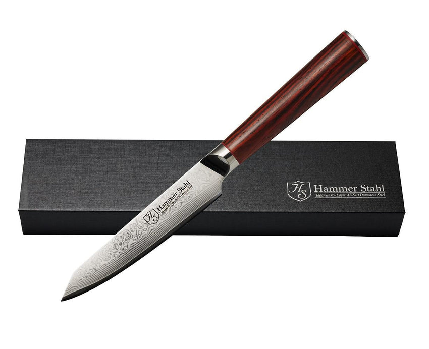 Hammer Stahl Damascus 5" Utility