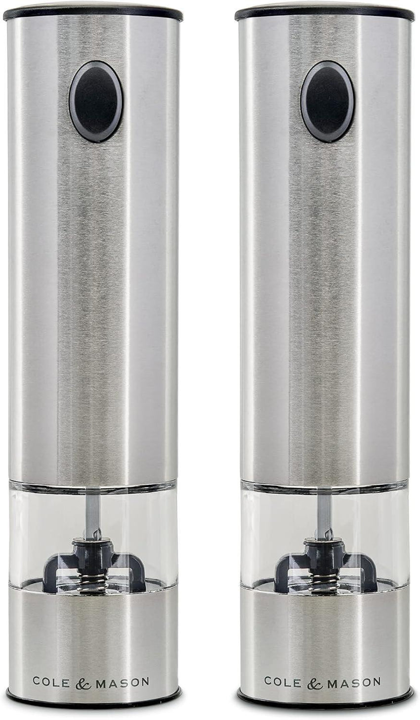 Cole & Mason Battersea Electronic Salt/Pepper Mill Set (8")