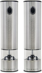 Cole & Mason Battersea Electronic Salt/Pepper Mill Set (8")
