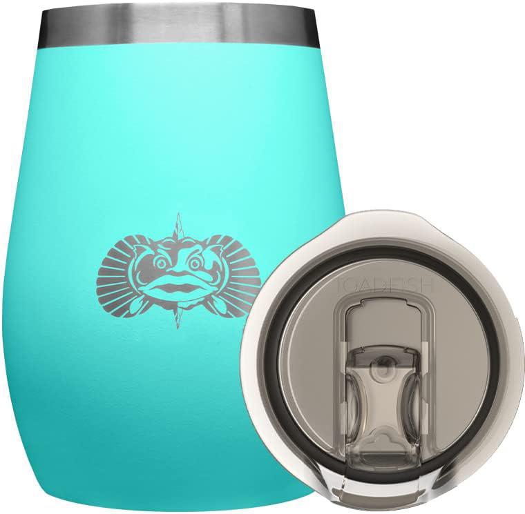 Toadfish Non-Tipping Wine Tumbler 10 oz Teal