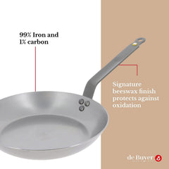 de Buyer 5.5" Egg/Pancake Mineral B Pan (Carbon Steel)