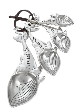 Measuring Spoons - Whales (4 pc. set)
