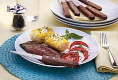 Outset Steak Knife Set - Rosewood Collection (6 pc)
