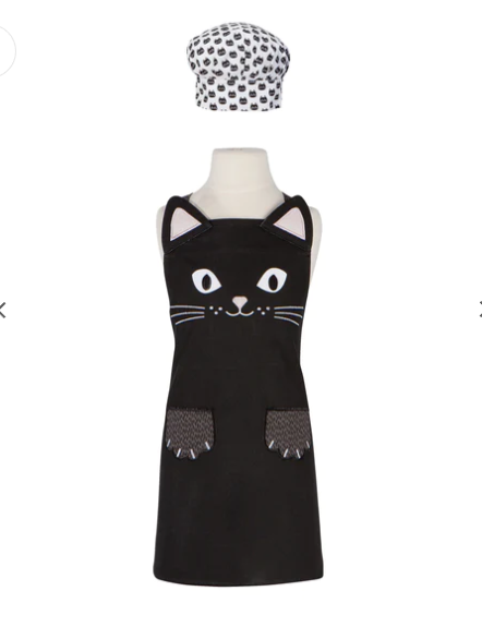 Apron - Cat Kid's Daydream Apron & Hat Set/2
