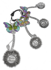Ganz Measuring Spoons - Painted Butterflies