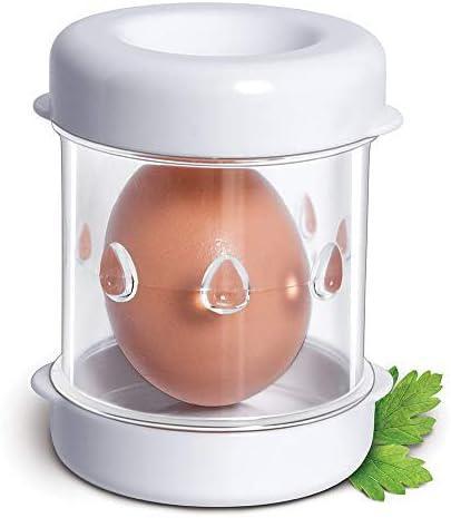 Negg Hard Boiled Egg Peeler - White