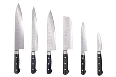 Kikuichi Warikomi Damascus Tsuchime Gyuto 8" (21 cm)
