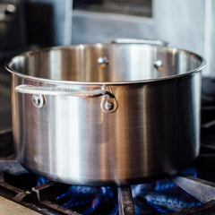 Made In 12 Qt Stock Pot w/Lid - Stainless Clad