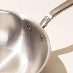 Made In 3 Qt Saucier w/Lid - Stainless Clad