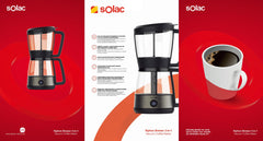 SOLAC Siphon Brewer 3-n-1 Vacuum Coffee Maker