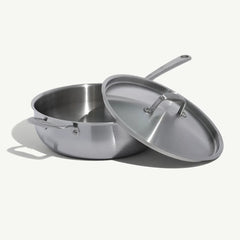 Made In 5 Qt Saucier w/Lid - Stainless Clad