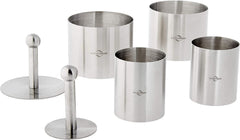 Kuchenprofi Ring Molds (6 pc set) - Stainless Steel