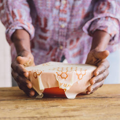 Bee's Wrap Beeswax Food Wrap Roll (Cut-to-Size) - Honeycomb