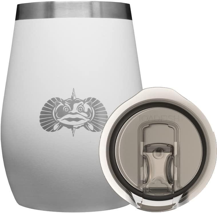 Toadfish Non-Tipping Wine Tumbler 10 oz White