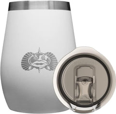 Toadfish Non-Tipping Wine Tumbler 10 oz White
