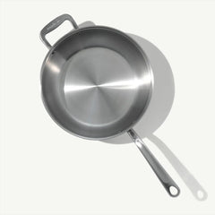 Made In 5 Qt Saucier w/Lid - Stainless Clad