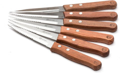 Outset Steak Knife Set - Rosewood Collection (6 pc)