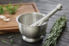 Mortar And Pestle Stainless Steel (4.75")