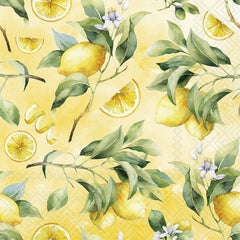 Cocktail Napkins - Lemon Lovers (20 Count)