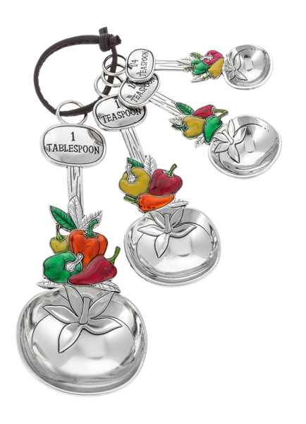Ganz Measuring Spoons - Chili Pepper
