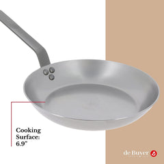 de Buyer Frypan 11" Mineral B Element (Carbon Steel)