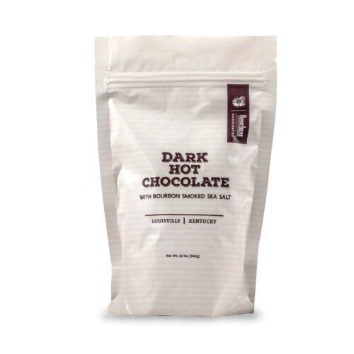 Bourbon Barrel Dark Hot Chocolate with Smoked Sea Salt (12 oz)