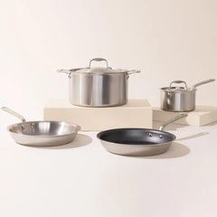 Made In Stainless Steel Clad 6 Piece Set