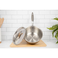Titanium Series 2 Quart Saucier with Lid