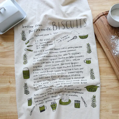 Biscuit Recipe Moss Kitchen Towel High Fiber
