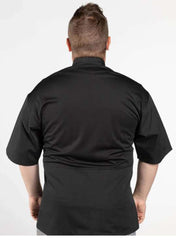 Chef Coat - Pro Vent Delray Black (Sm)