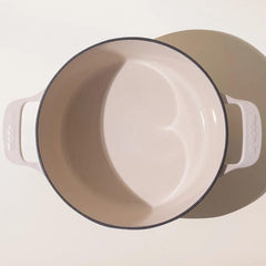 Made In Dutch Oven - Antique White Enameled Cast Iron (5.5 Qt)